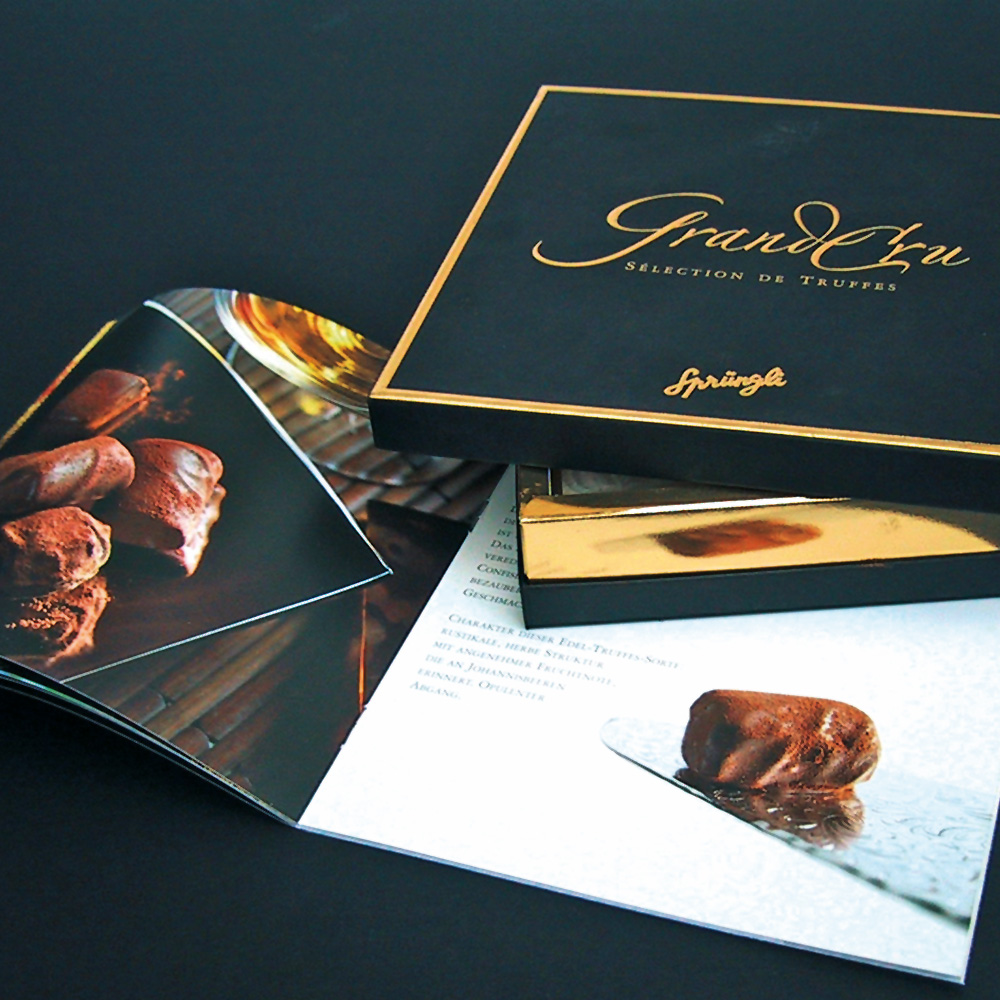 Spruengli Verpackung Grand Cru