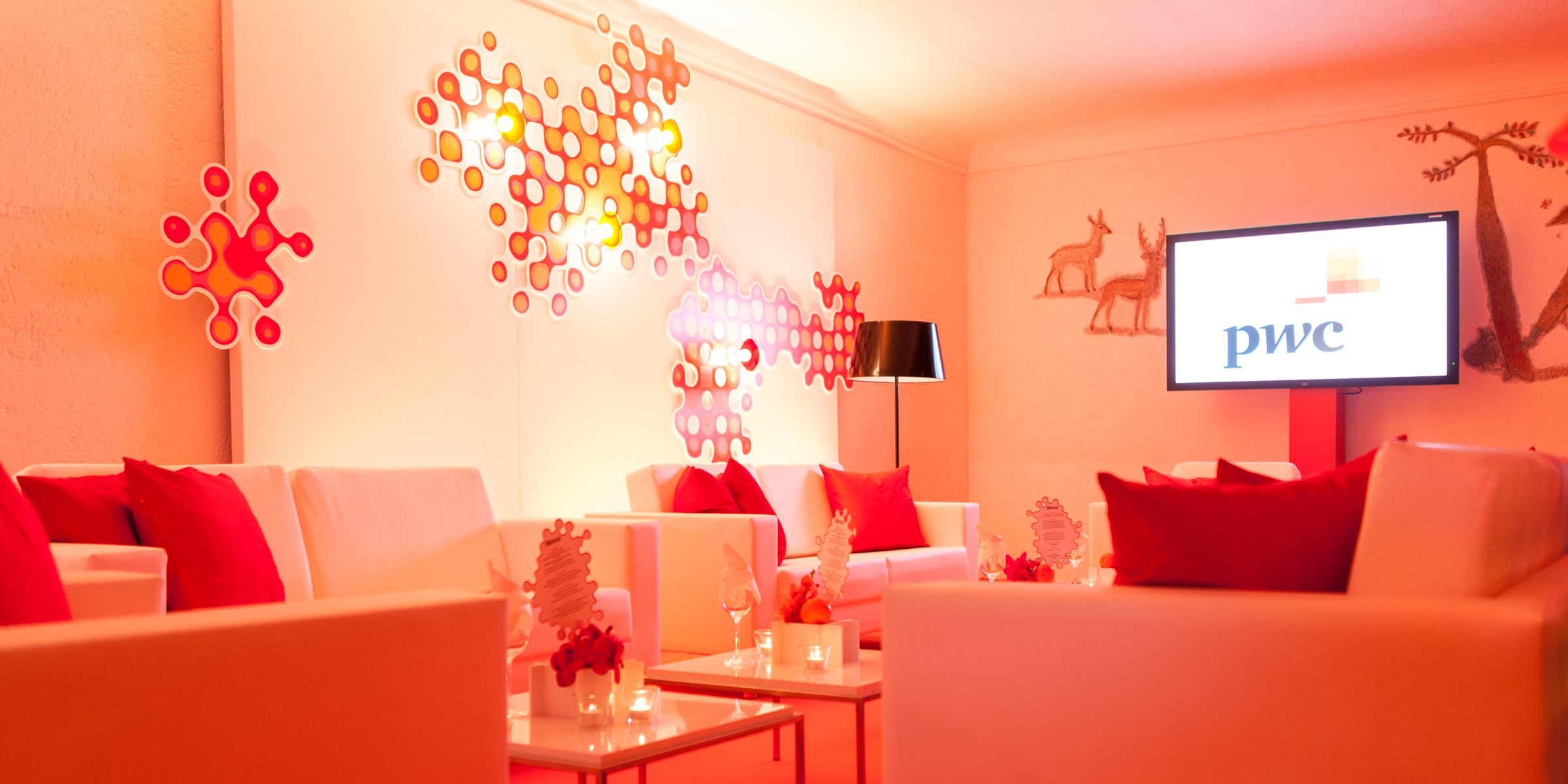 PWC WEF 2017 Lounge