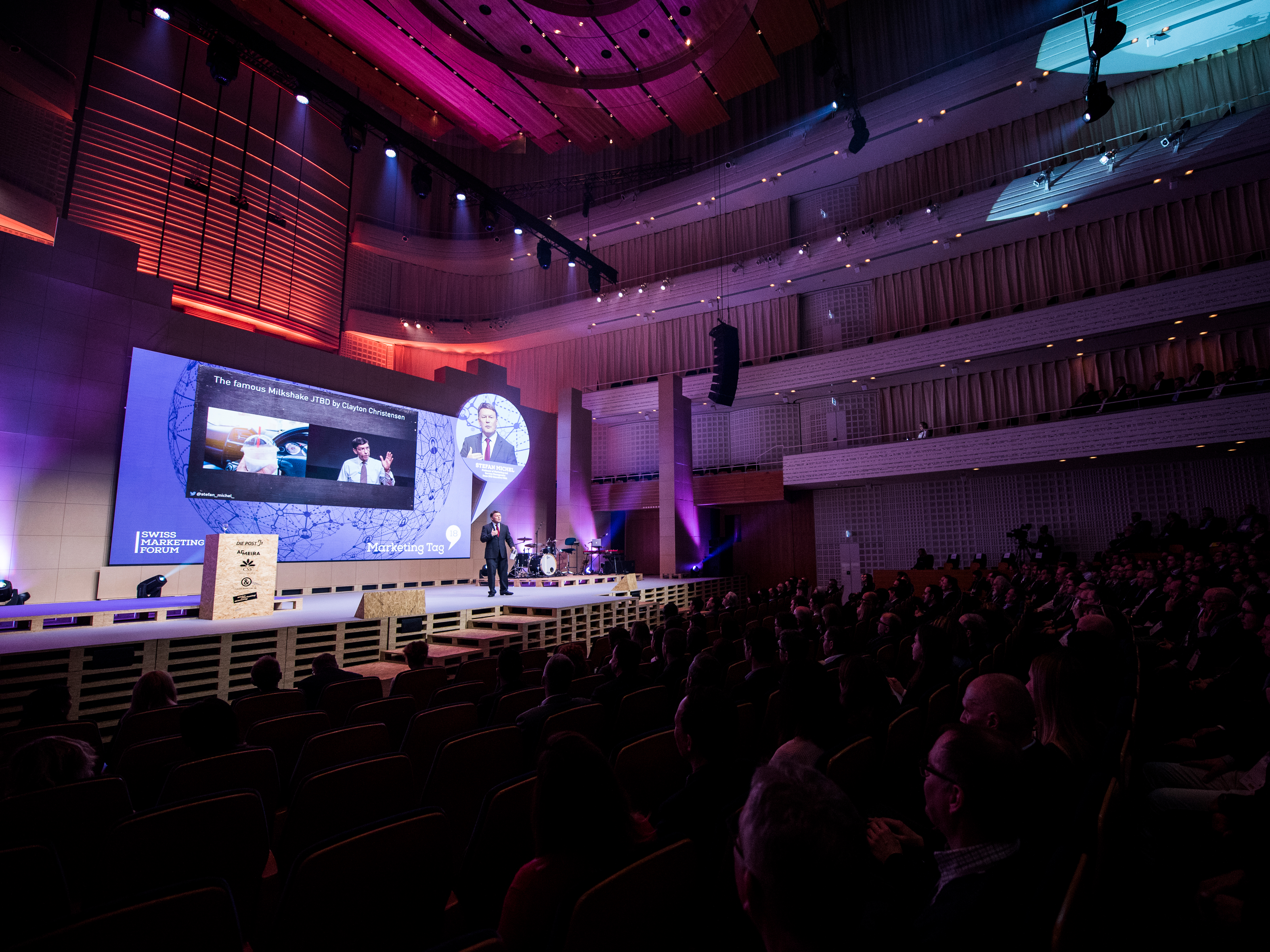 Swiss Marketing Tag 2018 Bühne