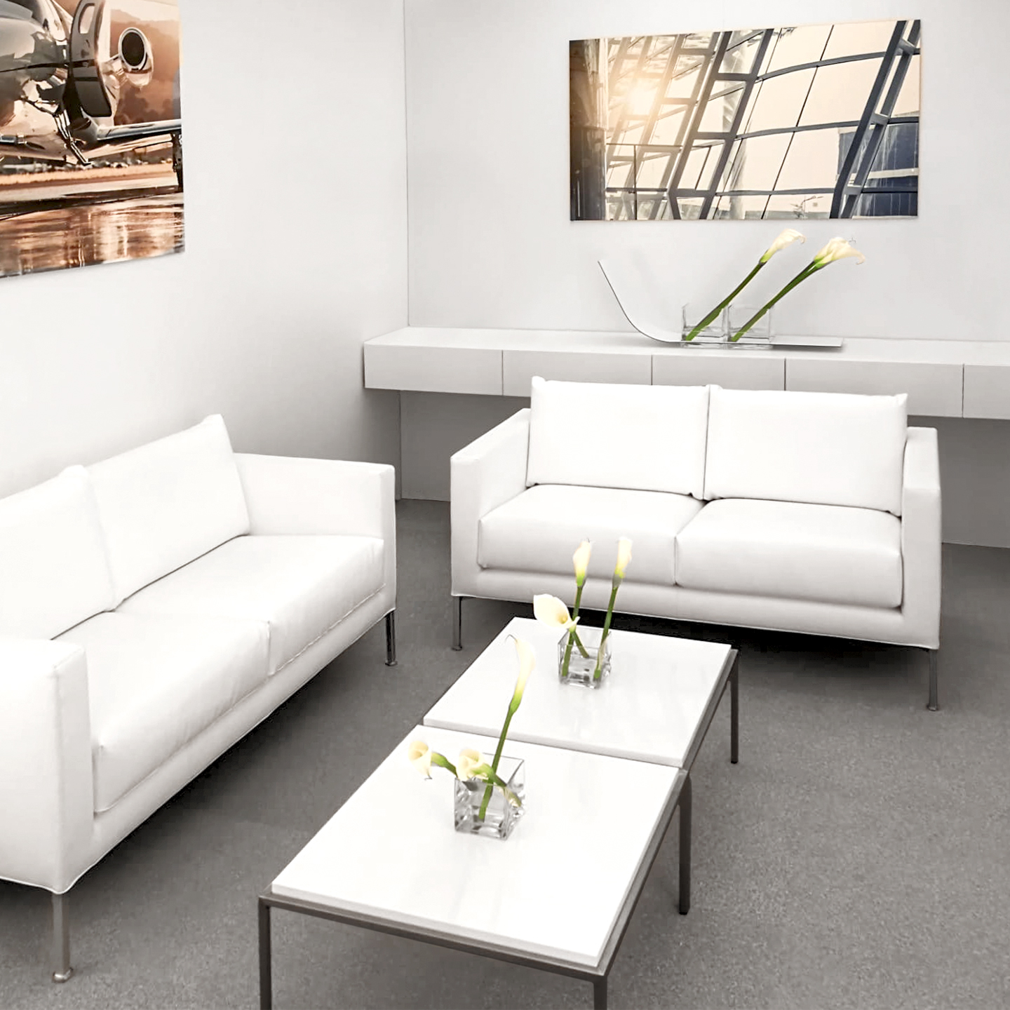UBS Ebace Messekonzept Meetingroom