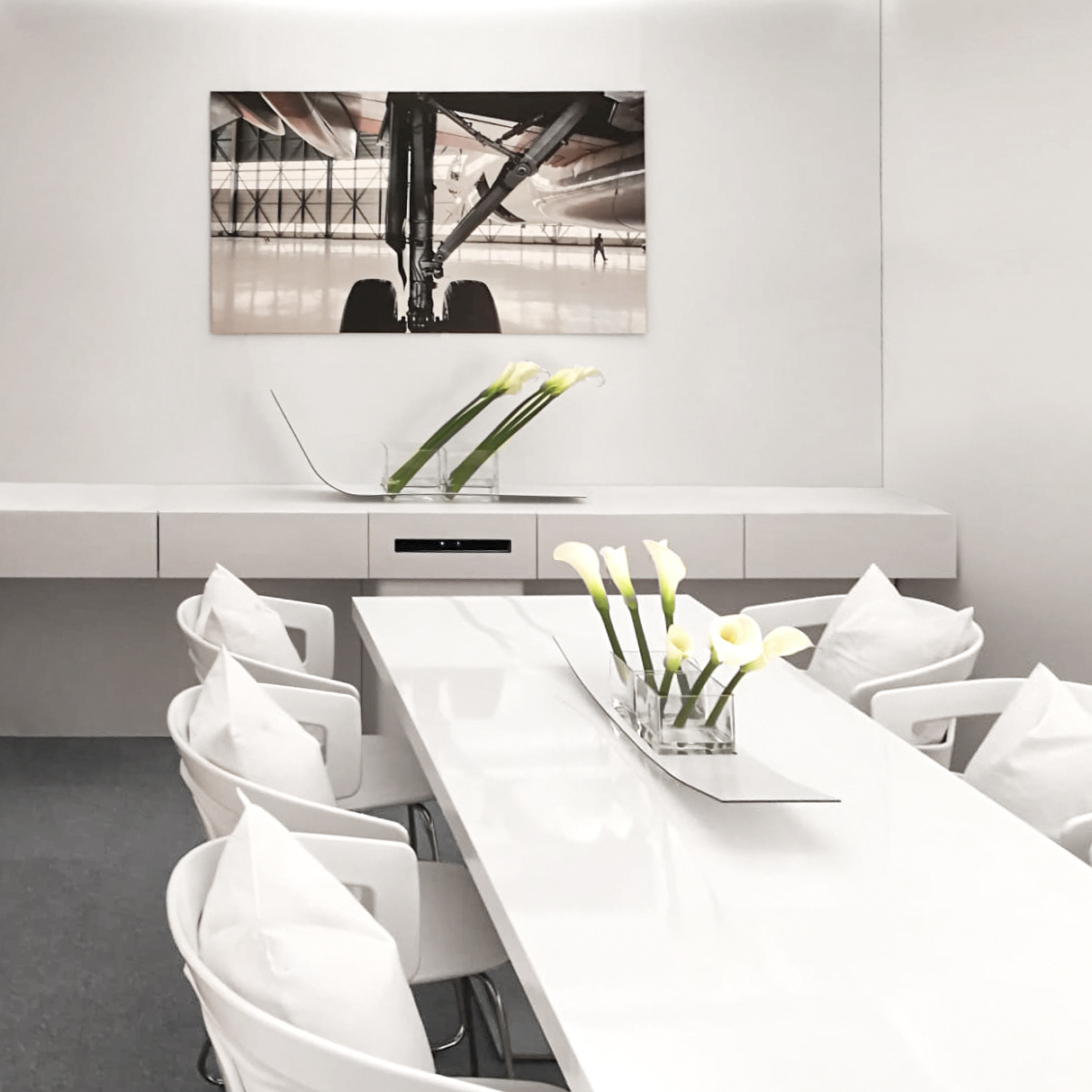 UBS Ebace Messekonzept Meetingroom