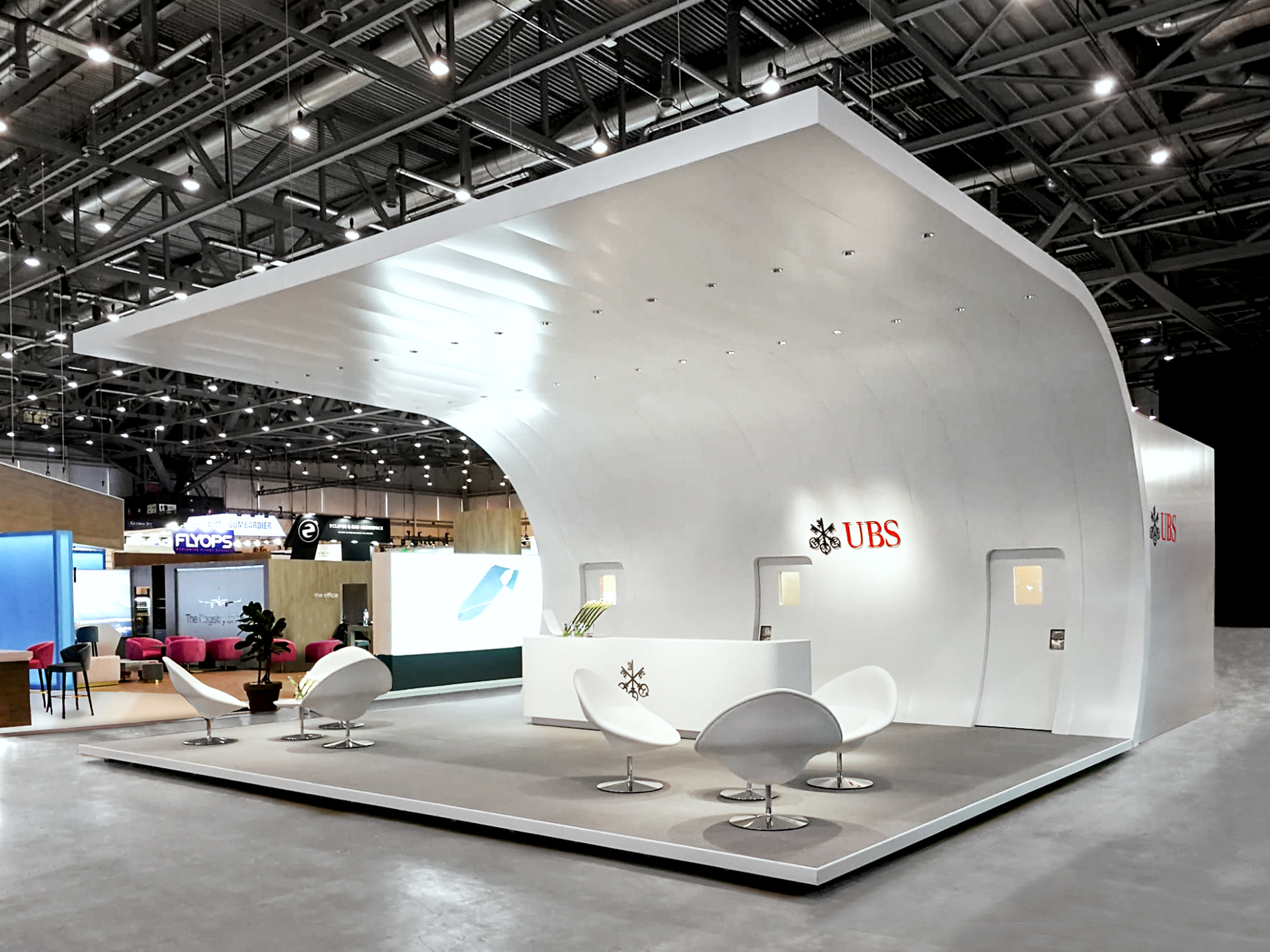 UBS Ebace Messekonzept